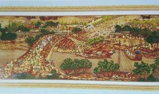 清明上河图宋版和清版绣哪个好 10年绣完清明上河图