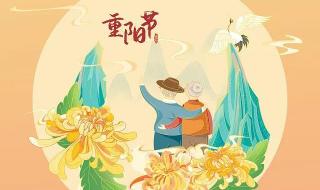 重阳节孝心到永远文案 重阳节敬老文案