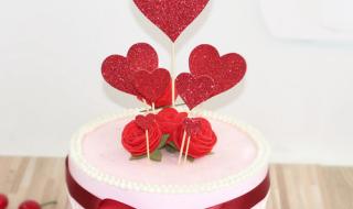 情人节爱心蛋糕