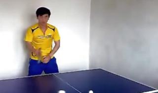 初学乒乓球的步骤初学必看 横拍乒乓球教学基本功